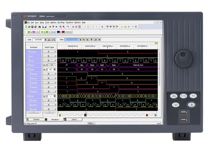 16864A 136 通道便攜式邏輯分析儀