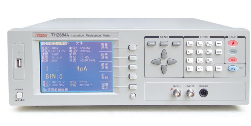 TH2684A 絕緣電阻測試儀